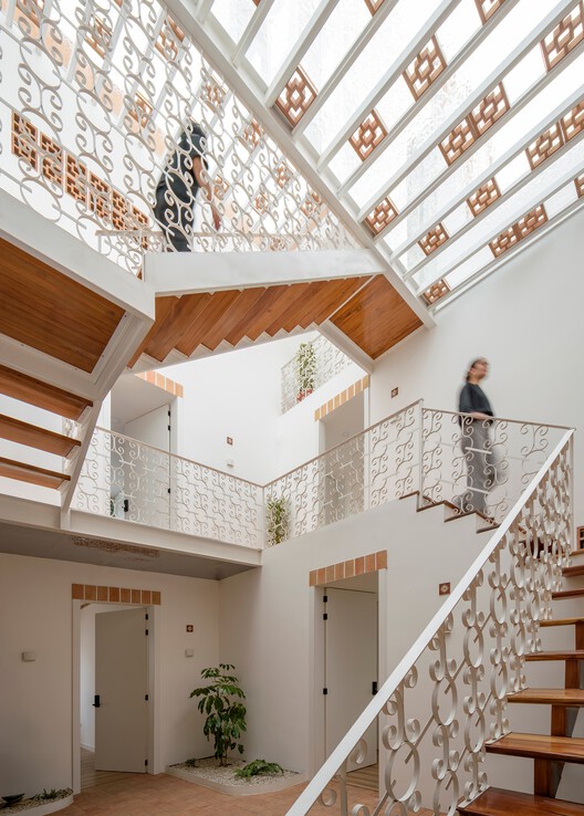 Sabina I House / Atempo Arquitectura - Interior Photography, Wood, Stairs, Handrail