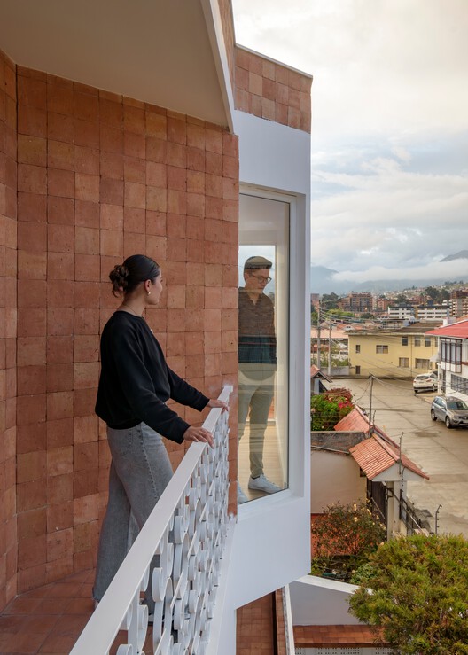 Sabina I House / Atempo Arquitectura - Interior Photography, Brick, Balcony