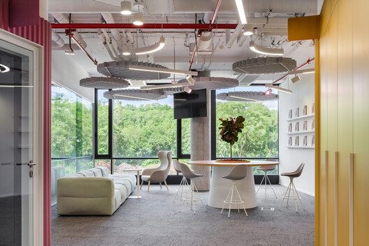 CNC & Active Offices / Studio Reaktor CNC & Active Offices / Studio Reaktor - Interior Photography, Living Room, Chair, Table, Lighting, Glass