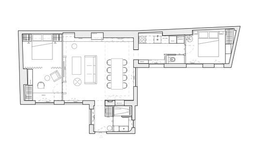 Enfants Rouges Apartment / Studio Carré - Image 35 of 35