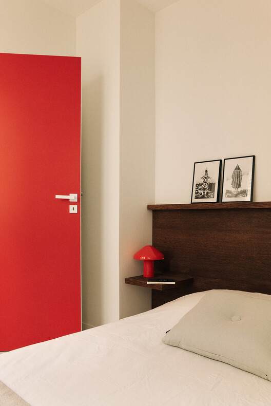 Enfants Rouges Apartment / Studio Carré - Interior Photography, Wood, Door