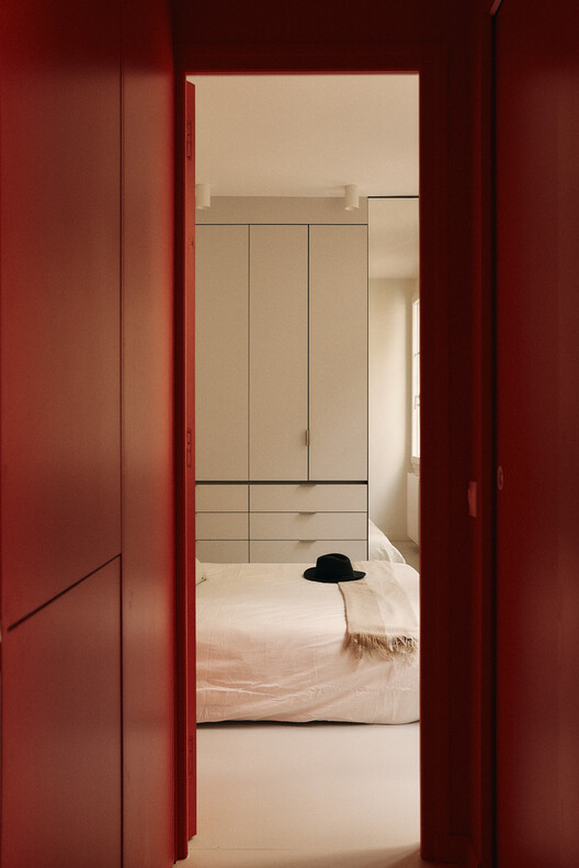Enfants Rouges Apartment / Studio Carré - Interior Photography, Wood, Door, Closet