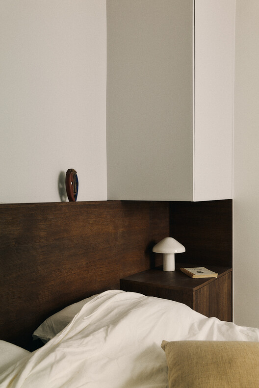Enfants Rouges Apartment / Studio Carré - Interior Photography, Bedroom, Wood, Bed