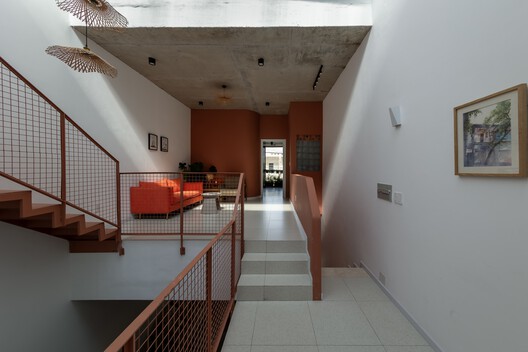 Vĩnh Long House / NAQ Architecture Vĩnh Long House / NAQ Architecture - Interior Photography, Kitchen, Wood, Stairs, Handrail