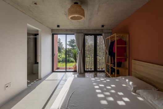 Vĩnh Long House / NAQ Architecture Vĩnh Long House / NAQ Architecture - Interior Photography, Wood, Bedroom, Chair