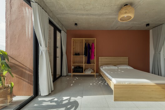 Vĩnh Long House / NAQ Architecture Vĩnh Long House / NAQ Architecture - Interior Photography, Wood, Lighting, Bedroom, Chair