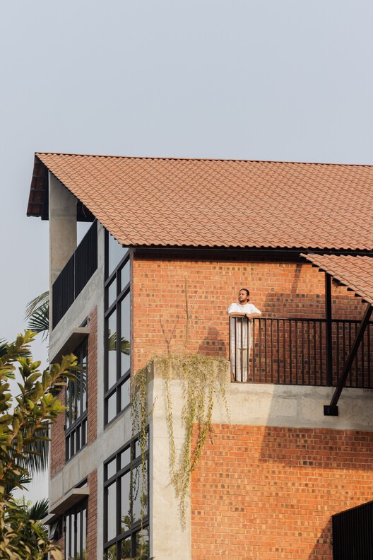 Rangunia Residence / Moofer Architecture - Exterior Photography, Brick, Balcony