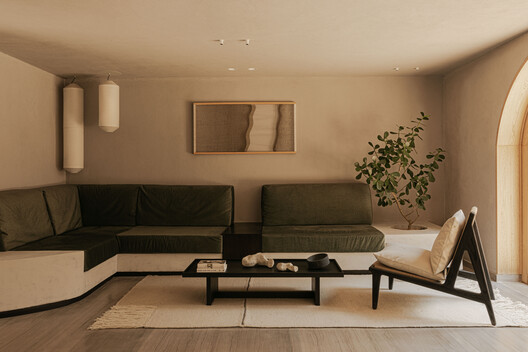 Casa Mezcal / Barde + vanVoltt - Interior Photography, Living Room, Wood, Lighting, Table, Sofa