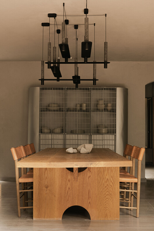 Casa Mezcal / Barde + vanVoltt - Interior Photography, Wood, Lighting, Table, Chair