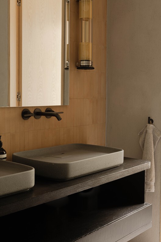 Casa Mezcal / Barde + vanVoltt - Interior Photography, Bathroom, Sink, Countertop
