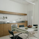 Lecomte Apartment / Atelier Orzan - Interior Photography, Apartment Interiors, Kitchen, Countertop, Chair, Lighting, Table