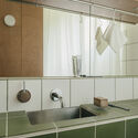 Lecomte Apartment / Atelier Orzan - Interior Photography, Apartment Interiors, Kitchen, Sink, Countertop