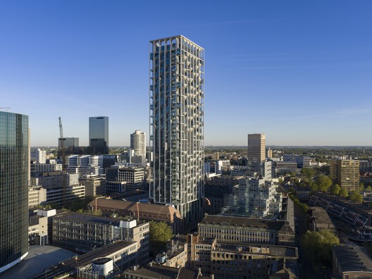 POST Rotterdam Tower / ODA New York POST Rotterdam Tower / ODA New York - Exterior Photography, Cityscape