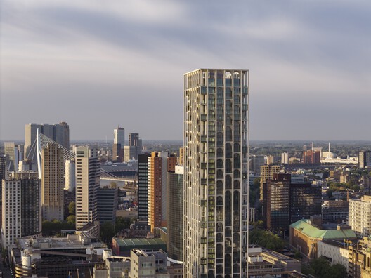 POST Rotterdam Tower / ODA New York POST Rotterdam Tower / ODA New York - Exterior Photography, Cityscape