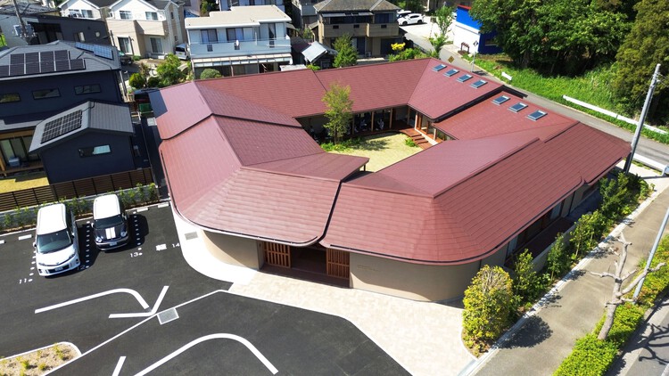 Bring Up Midori Children’s Development Center / OOOarchitecture - Exterior Photography, Day Care, Courtyard