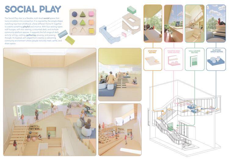 Buildner's 3rd Architect's Stair Competition Winners Explore the Stair as a Form of Architectural Expression - Image 6 of 21
