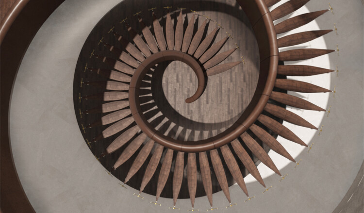 Buildner's 3rd Architect's Stair Competition Winners Explore the Stair as a Form of Architectural Expression - Image 12 of 21