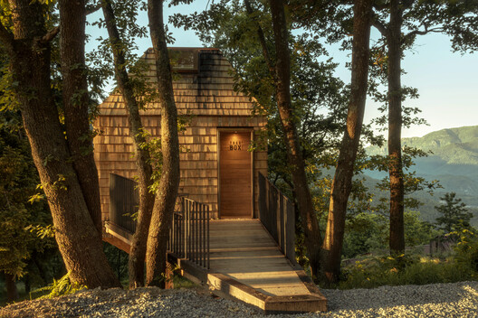 TreeBOX Cabin / Studio Officina82 - Exterior Photography, Wood