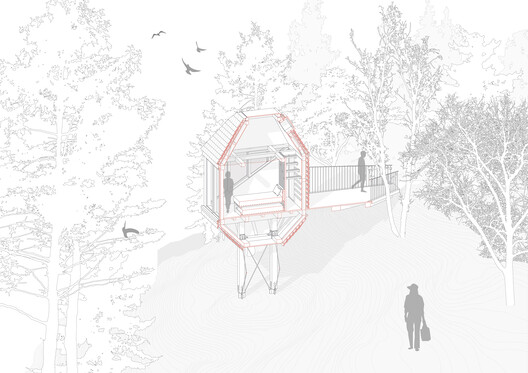 TreeBOX Cabin / Studio Officina82 - Image 27 of 28