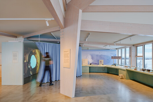 The Gígur Visitor Center in Iceland / SP(R)INT STUDIO + Nissen Richards Studio - Interior Photography, Lighting
