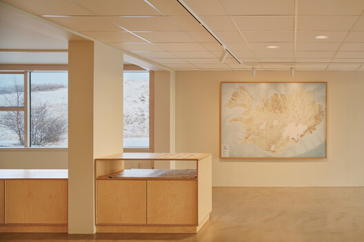 The Gígur Visitor Center in Iceland / SP(R)INT STUDIO + Nissen Richards Studio - Interior Photography, Wood
