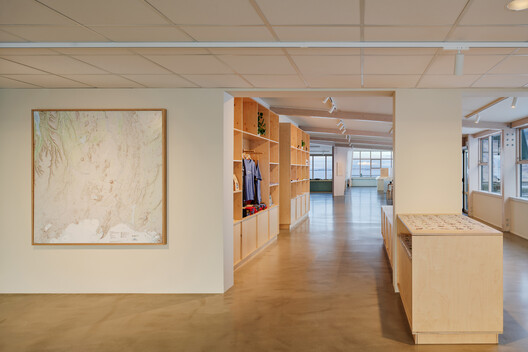 The Gígur Visitor Center in Iceland / SP(R)INT STUDIO + Nissen Richards Studio - Interior Photography, Wood, Lighting, Glass