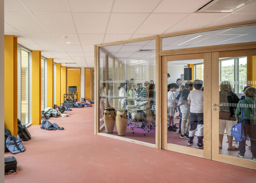 Cultural Center La Tuilerie in Limoux / Ferrier Marchetti Studio Cultural Center La Tuilerie in Limoux / Ferrier Marchetti Studio - Interior Photography
