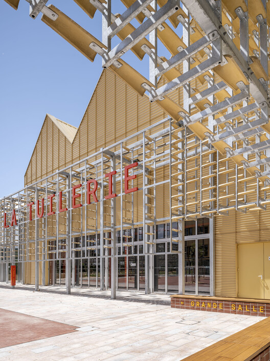 Cultural Center La Tuilerie in Limoux / Ferrier Marchetti Studio - Exterior Photography, Beam