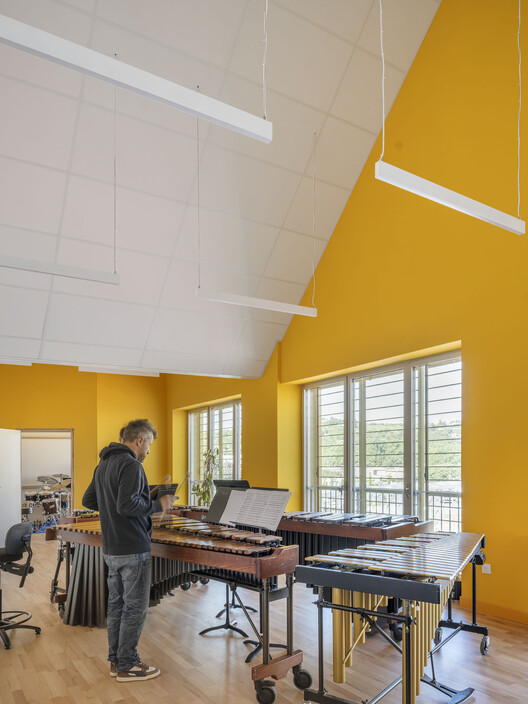 Cultural Center La Tuilerie in Limoux / Ferrier Marchetti Studio Cultural Center La Tuilerie in Limoux / Ferrier Marchetti Studio - Interior Photography, Wood, Chair