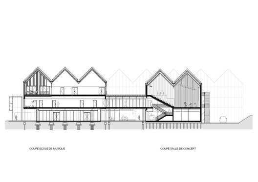 Cultural Center La Tuilerie in Limoux / Ferrier Marchetti Studio Cultural Center La Tuilerie in Limoux / Ferrier Marchetti Studio - Image 41 of 42