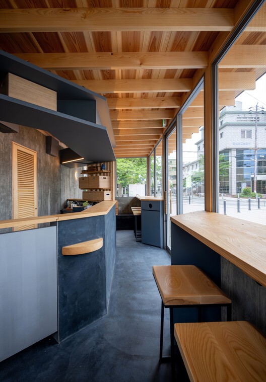 Cafe N+ / Horibe Associates - Interior Photography, Kitchen, Wood