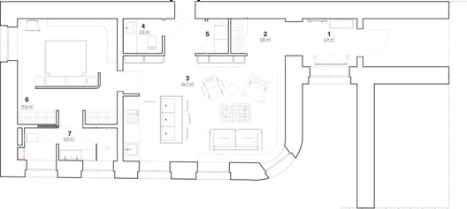 Mimosa Apartment / Treivas Architecture Bureau Mimosa Apartment / Treivas Architecture Bureau - Image 18 of 18