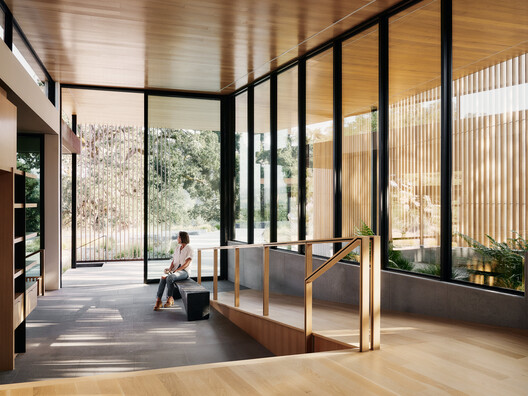 Meadow House / Mark English Architects Meadow House / Mark English Architects - Interior Photography, Wood, Glass, Chair