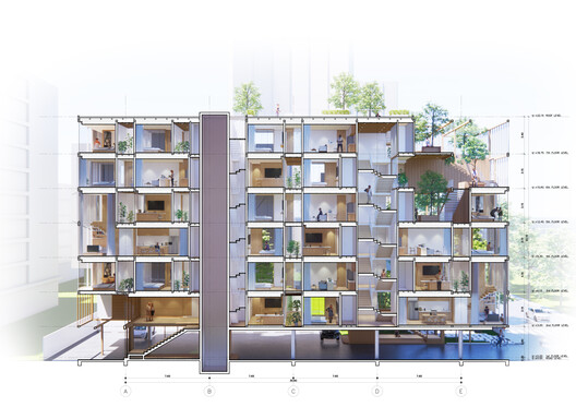 Form Follows Living: 6 Unbuilt Collective Housing Projects from the ArchDaily Community Form Follows Living: 6 Unbuilt Collective Housing Projects from the ArchDaily Community - Image 124 of 162