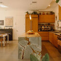 Granada Echo Park House / Granada Form - Interior Photography, Houses, Kitchen, Countertop, Lighting, Chair