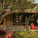 The Saffron Verandah House / HabitArt Architecture Studio - Exterior Photography, Houses, Garden