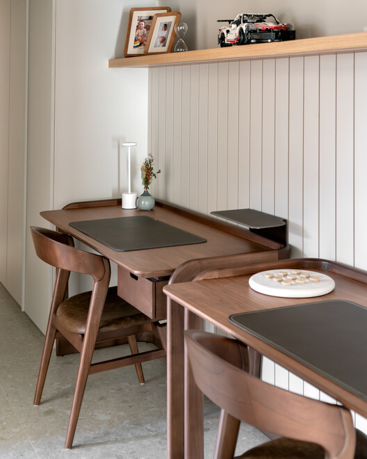 Pisçude House / Revvero Arq + Mariana Bet Arquitetura - Interior Photography, Wood, Table, Chair