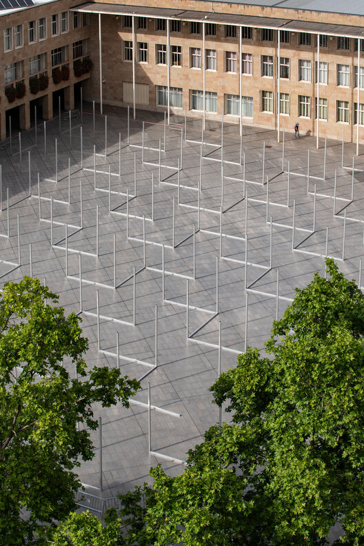 Resonancia Installation / PPAA - Exterior Photography, Courtyard