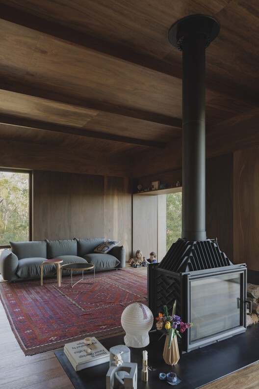 EA House / Bokey Grant EA House / Bokey Grant - Interior Photography, Living Room, Wood, Chair