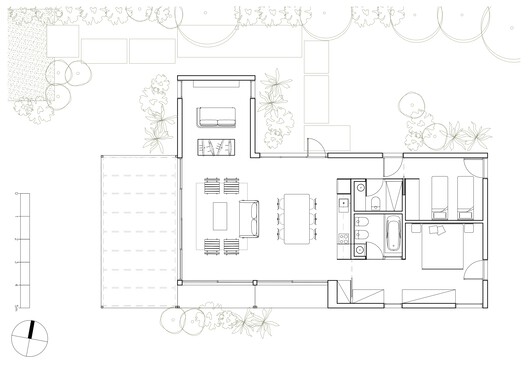 Looking South House / PLUG arquitectura modular Looking South House / PLUG arquitectura modular - Image 14 of 21