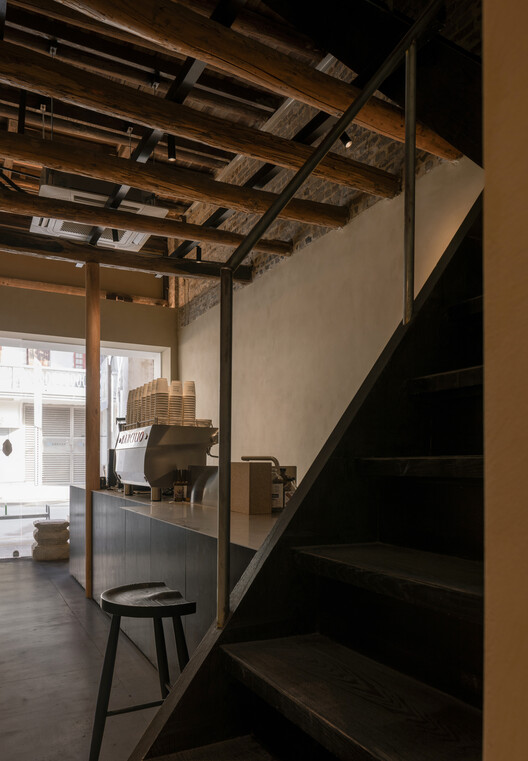Minzu Lane Coffee / Modum Atelier Minzu Lane Coffee / Modum Atelier - Interior Photography, Wood, Stairs, Beam