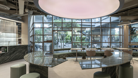 Restaurant Nectar Oum / Madarq studio Restaurant Nectar Oum / Madarq studio - Interior Photography, Glass, Lighting, Chair