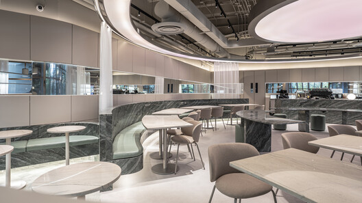 Restaurant Nectar Oum / Madarq studio Restaurant Nectar Oum / Madarq studio - Interior Photography, Glass, Chair