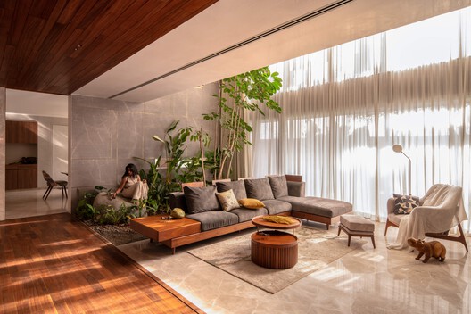 Western Valley House / STO.M.P Western Valley House / STO.M.P - Interior Photography, Living Room, Wood, Sofa, Table, Chair