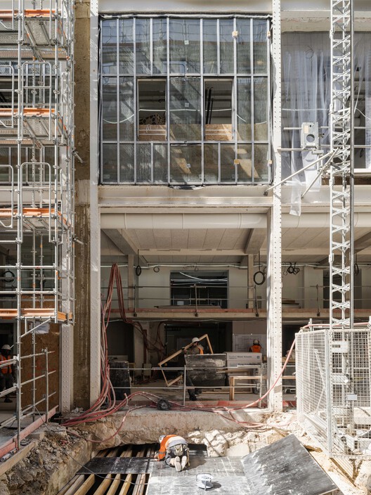 Rue Pavée, renovation project for a complex of historic buildings in Paris / MARS Architectes Rue Pavée, renovation project for a complex of historic buildings in Paris / MARS Architectes - Interior Photography