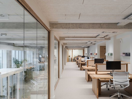 Rue Pavée, renovation project for a complex of historic buildings in Paris / MARS Architectes Rue Pavée, renovation project for a complex of historic buildings in Paris / MARS Architectes - Interior Photography, Dining room, Wood, Chair