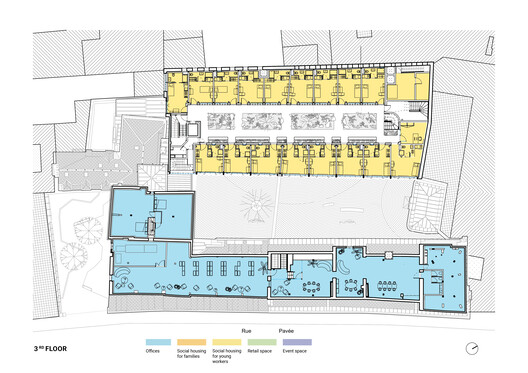 Rue Pavée, renovation project for a complex of historic buildings in Paris / MARS Architectes Rue Pavée, renovation project for a complex of historic buildings in Paris / MARS Architectes - Image 34 of 41