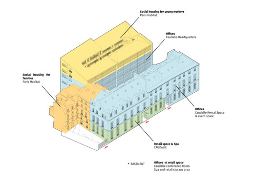 Rue Pavée, renovation project for a complex of historic buildings in Paris / MARS Architectes Rue Pavée, renovation project for a complex of historic buildings in Paris / MARS Architectes - Image 38 of 41