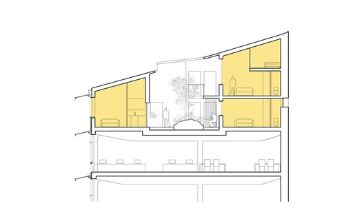 Rue Pavée, renovation project for a complex of historic buildings in Paris / MARS Architectes Rue Pavée, renovation project for a complex of historic buildings in Paris / MARS Architectes - Image 40 of 41