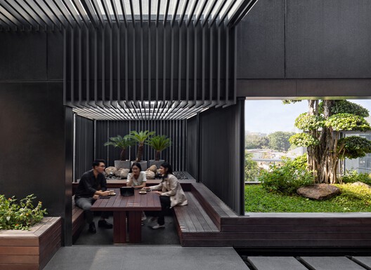 CMM (H)Office / Gets Architects - Interior Photography, Courtyard